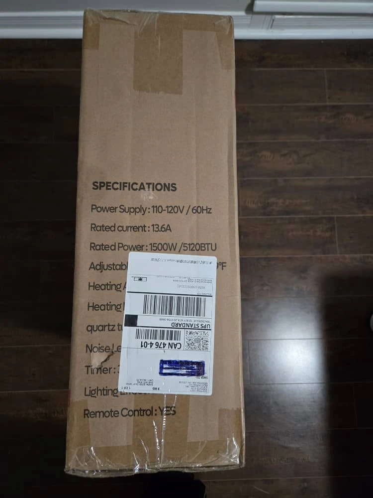 Free Bestier Fireplace - Brand New in Box! - photo 3