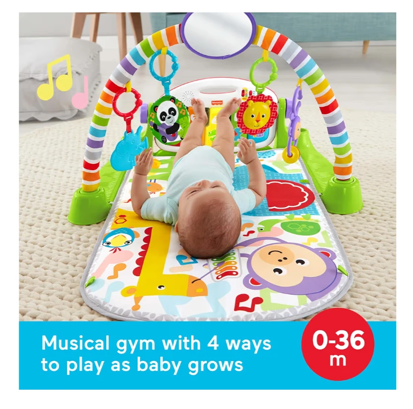 Fisher-Price Deluxe Kick & Play Piano Gym - photo 4