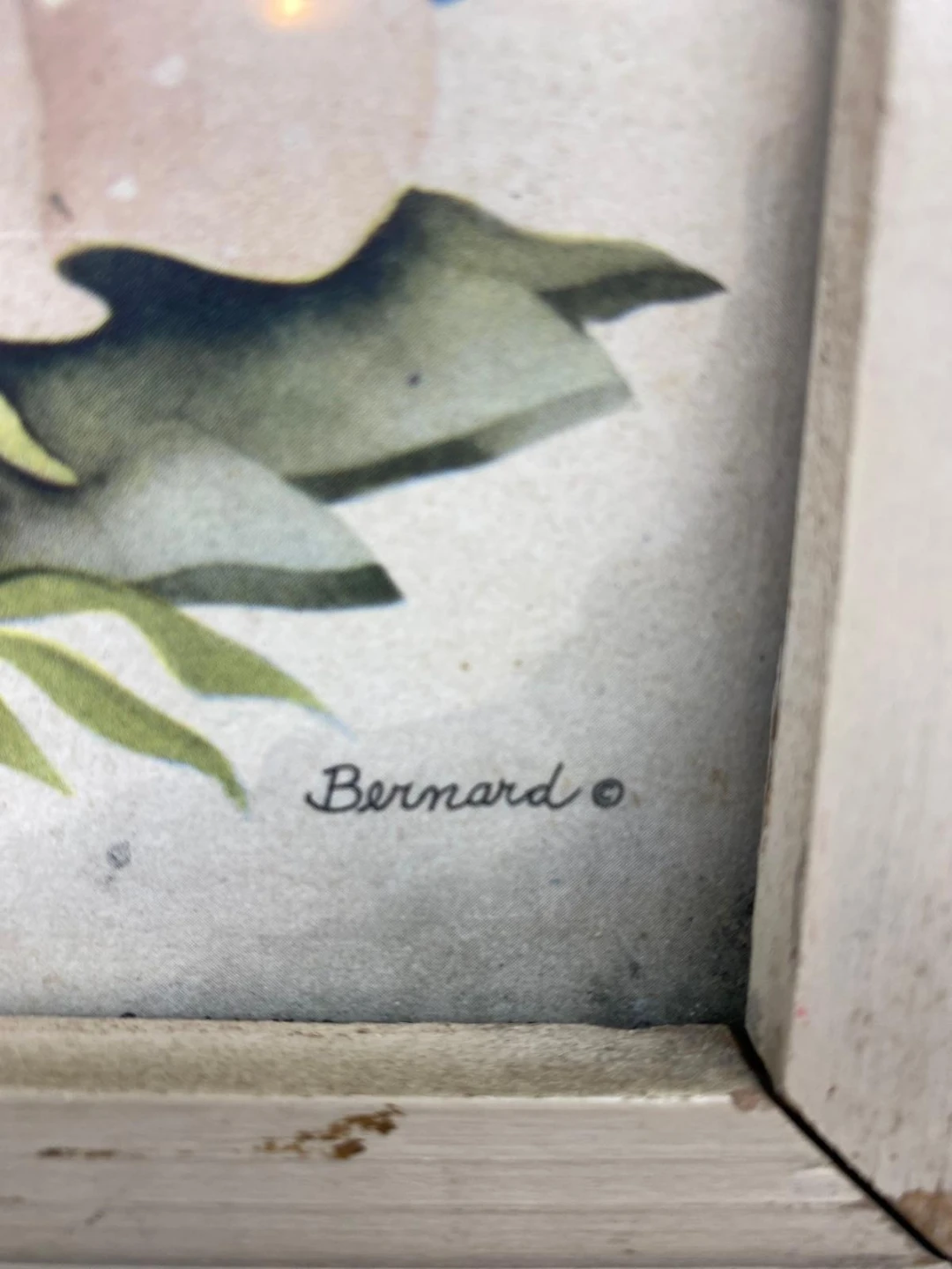 Vintage Bernard Picture - Framed - photo 3