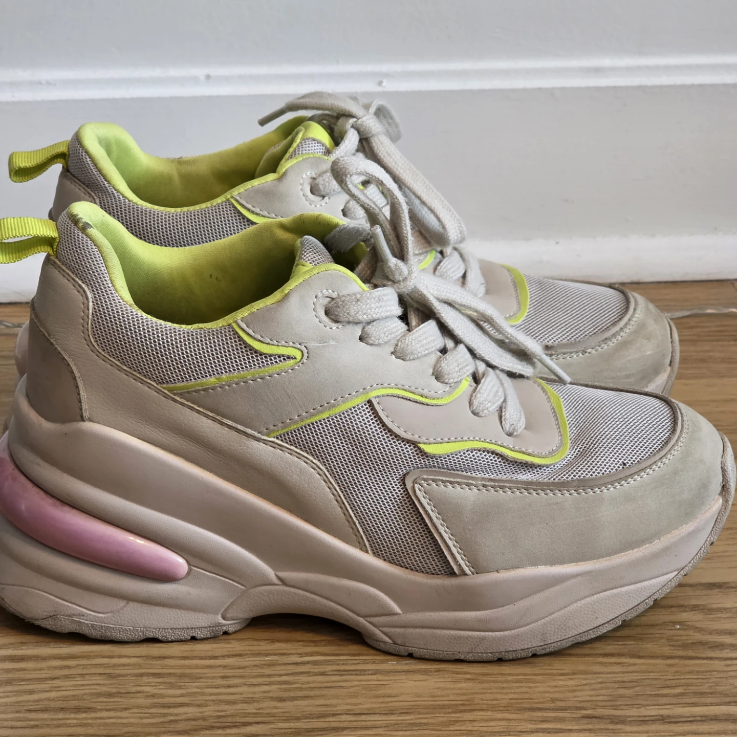 Beige Sneakers, Call It Spring Size 8