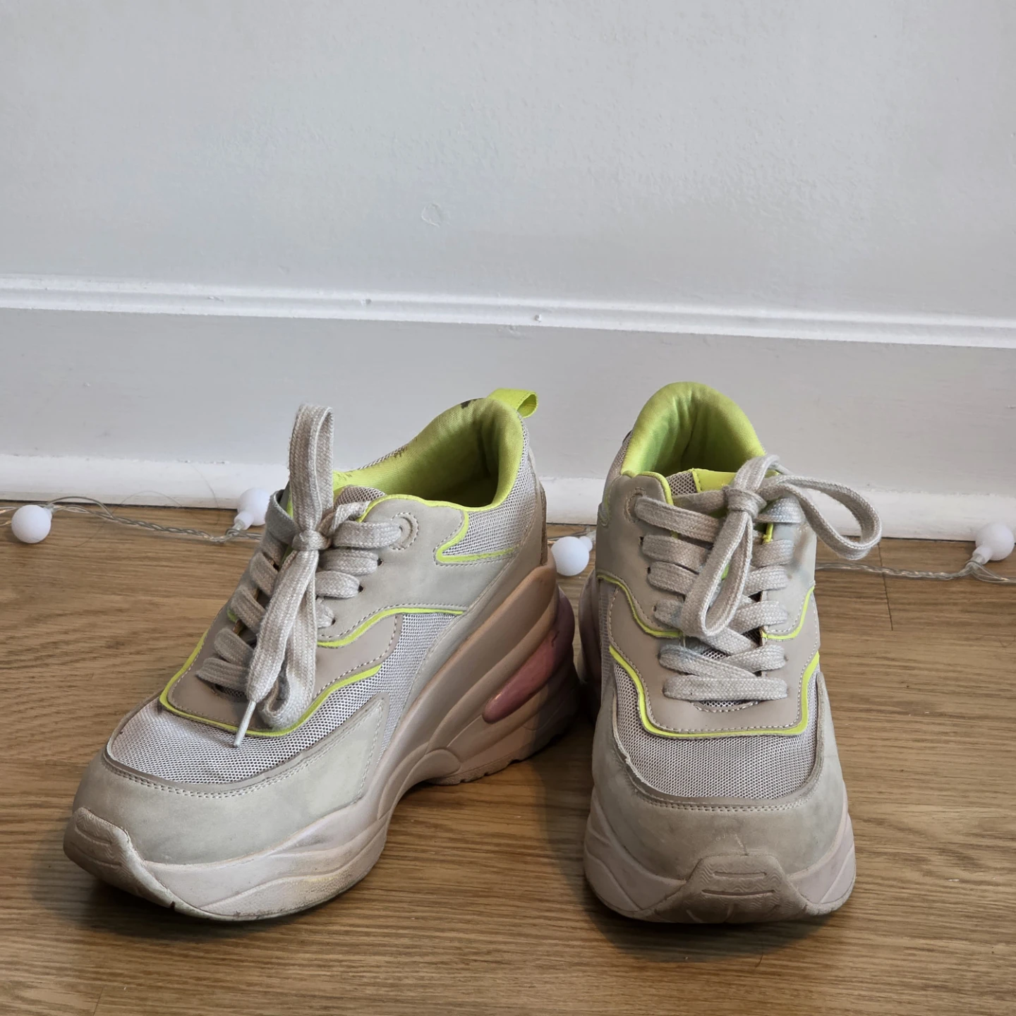 Beige Sneakers, Call It Spring Size 8 - photo 2