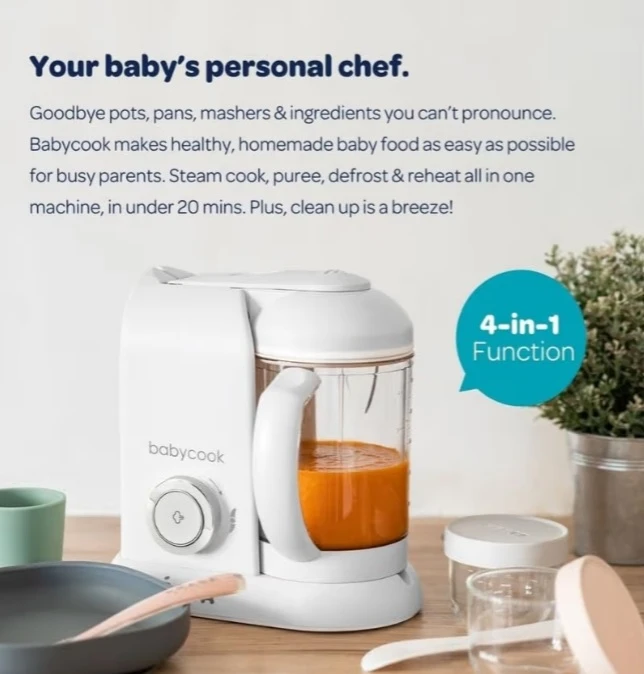 BEABA Babycook 4-in-1 (4m+) NEW - photo 5