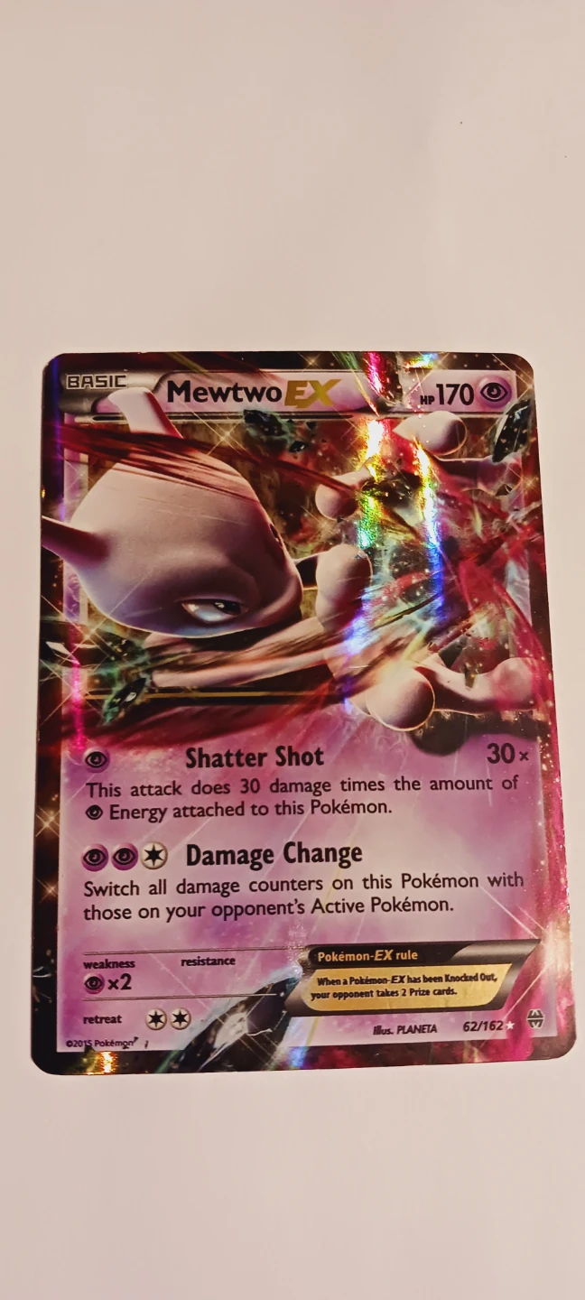 Mewtwo EX Pokemon Card Trading Card - photo 3