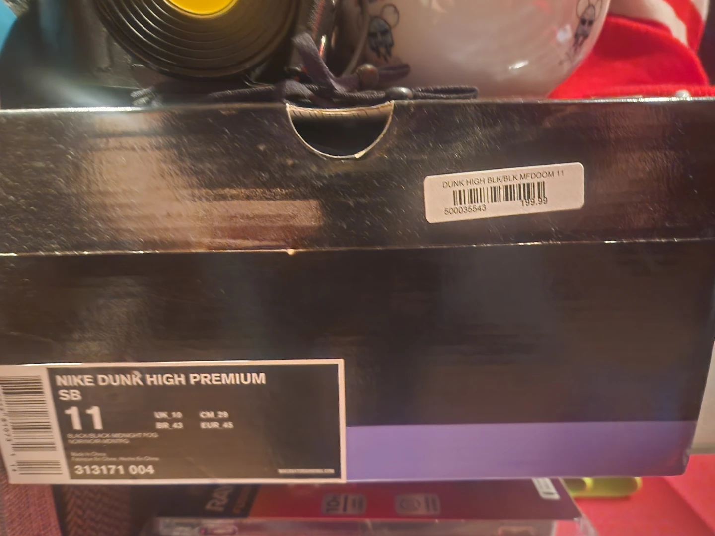 Nike SB Dunk High "MF DOOM" Sneakers (Size 11) - photo 4