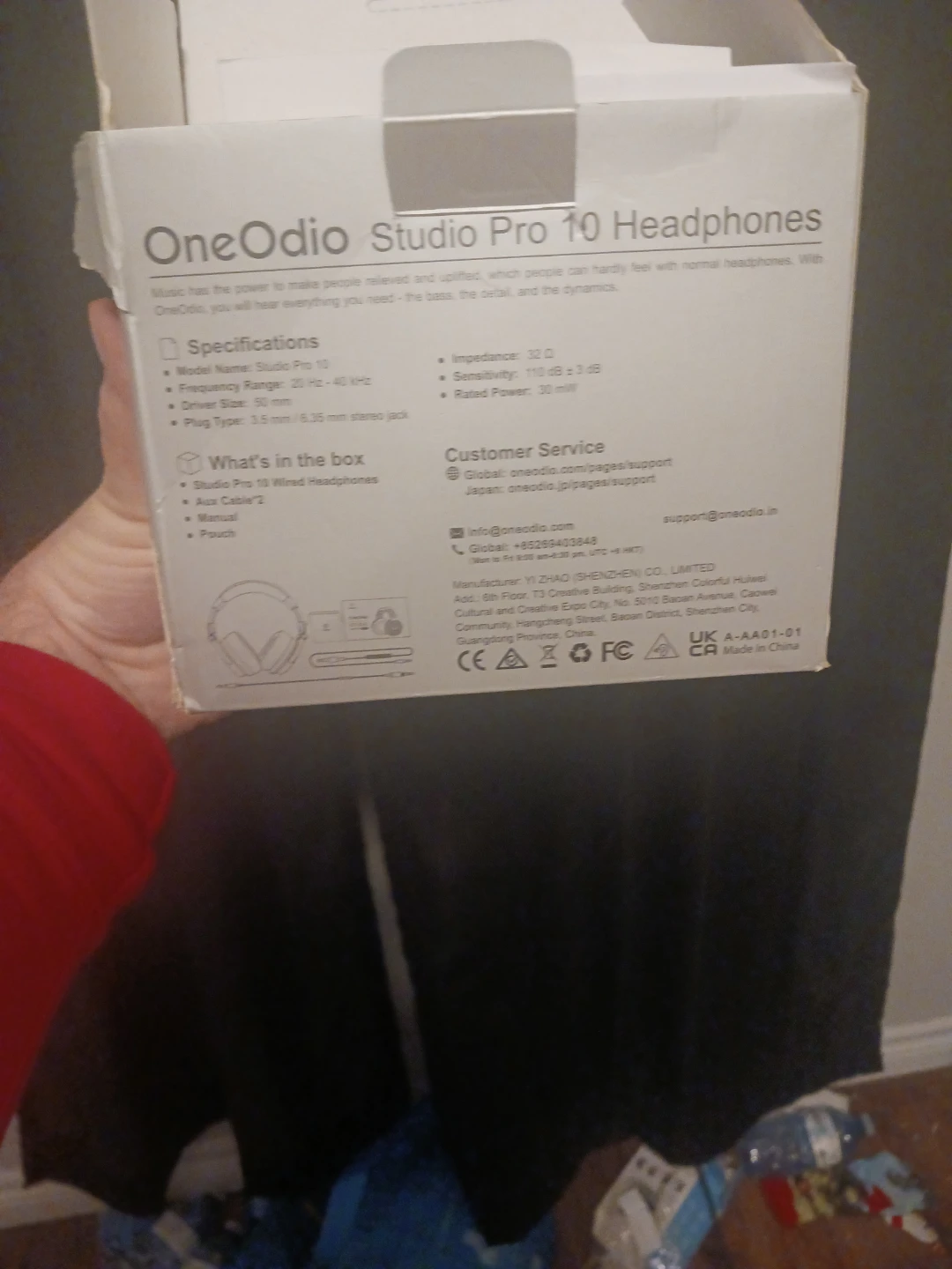 OneOdio Studio Pro 10 DJ Headphones - photo 2