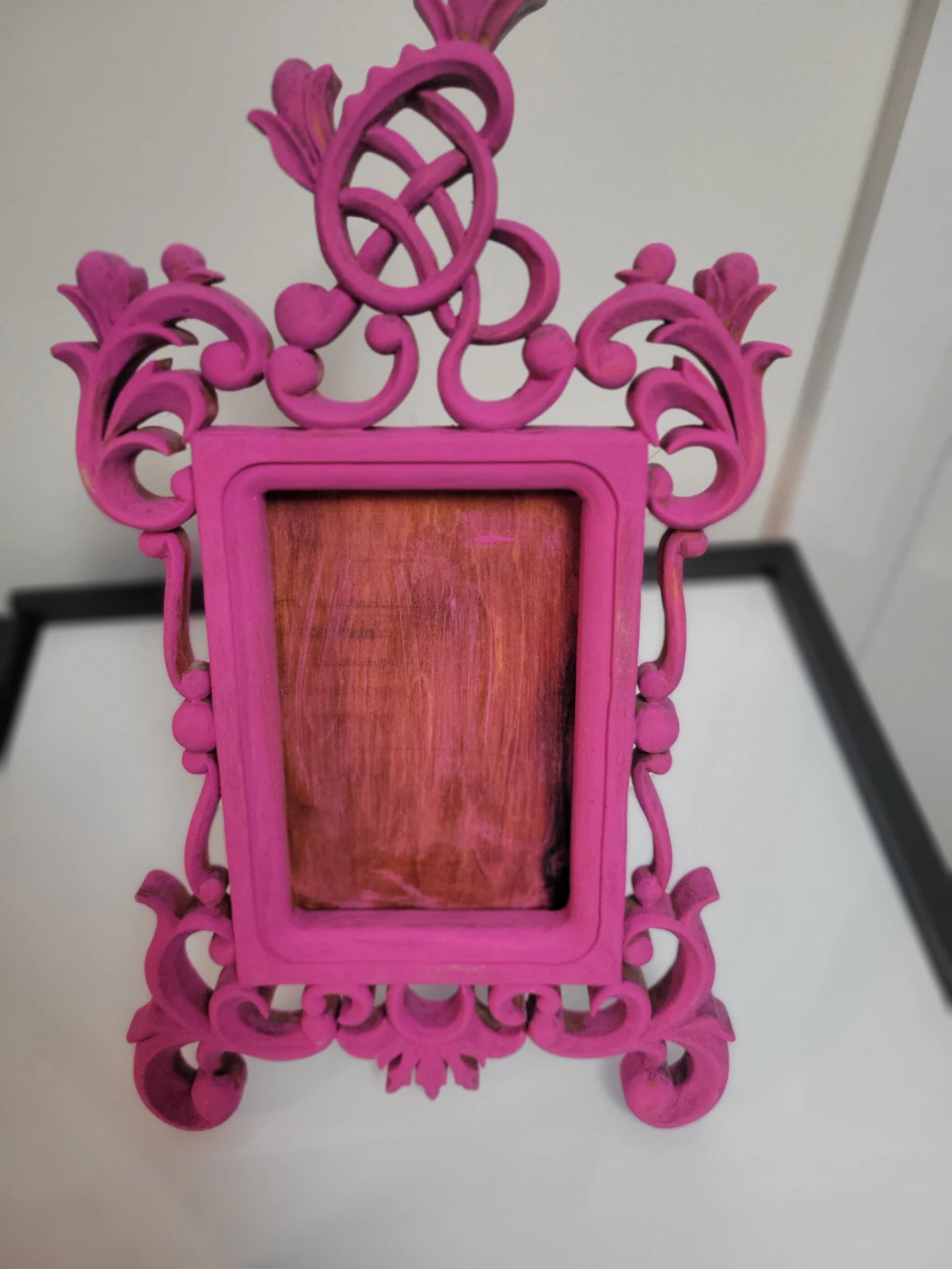 Ornate Pink Picture Frame