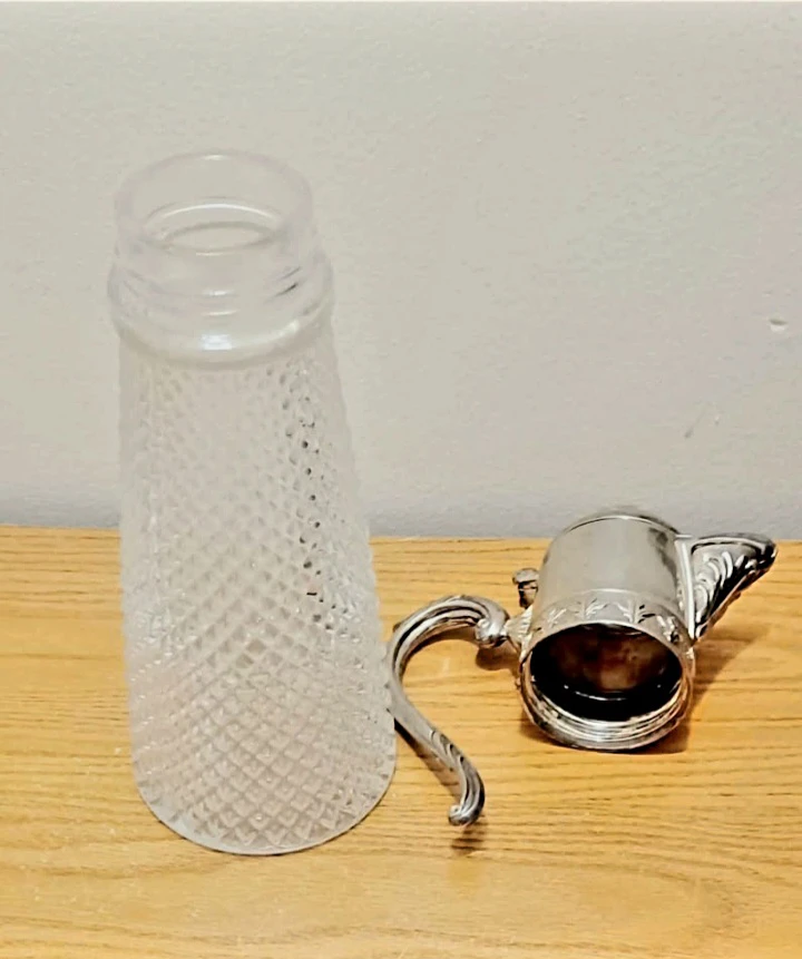 Unique Italian Silver Plated Decanter - photo 5