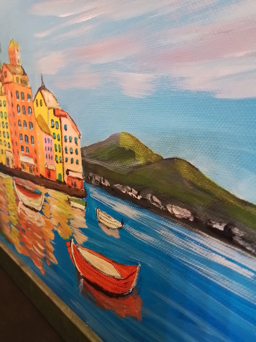 Framed Painting by Chris de Combe - photo 5