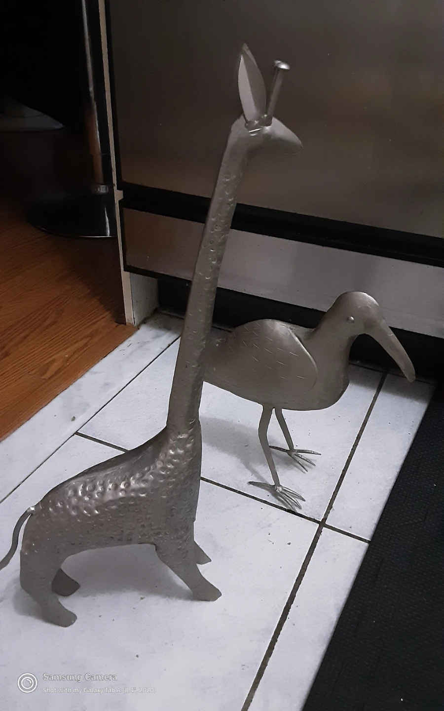Decorium Metal Bird and Giraffe Figurines - photo 4