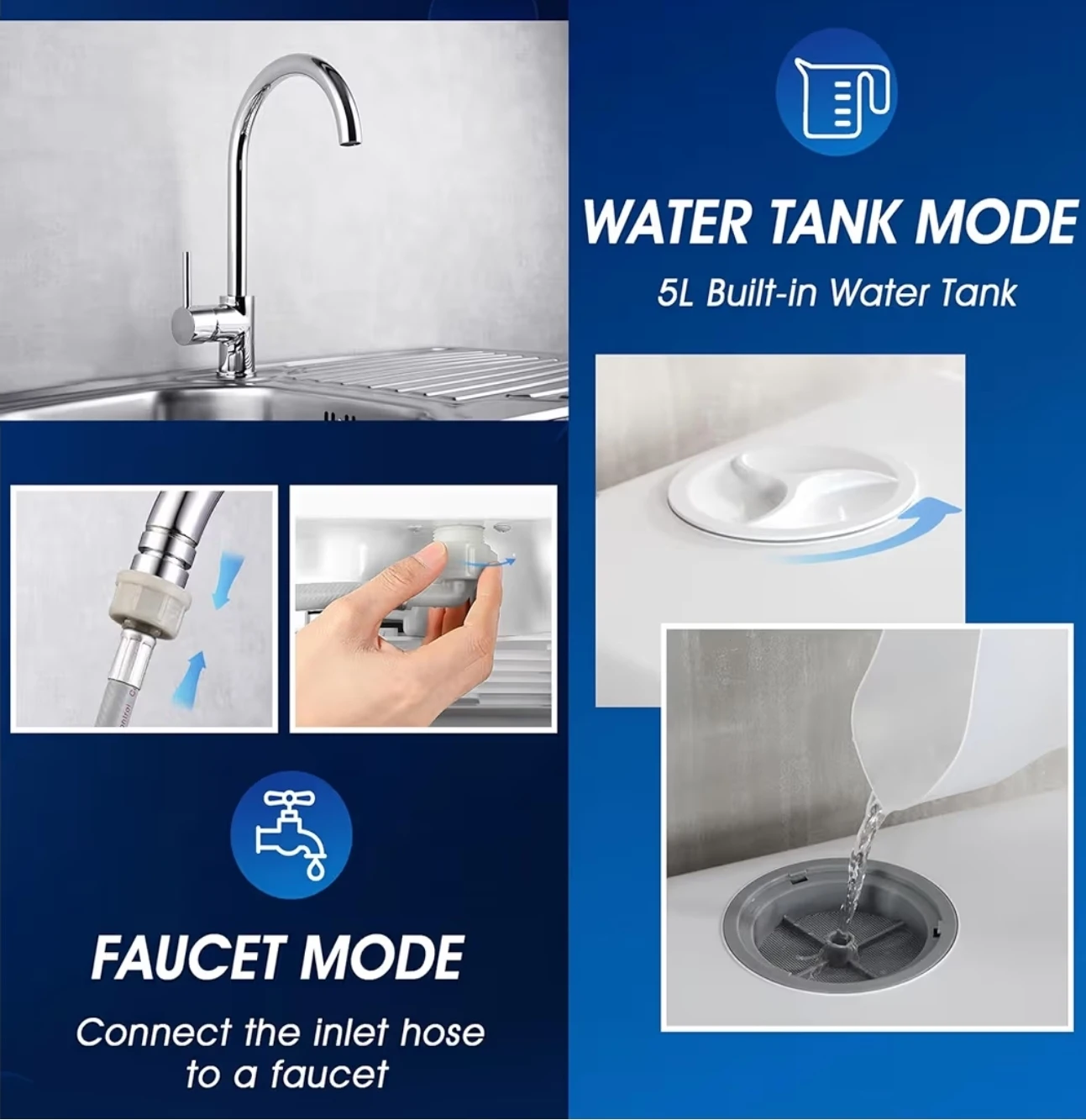 MOVING SALE: Portable Dishwasher - Compact & Mini - photo 4