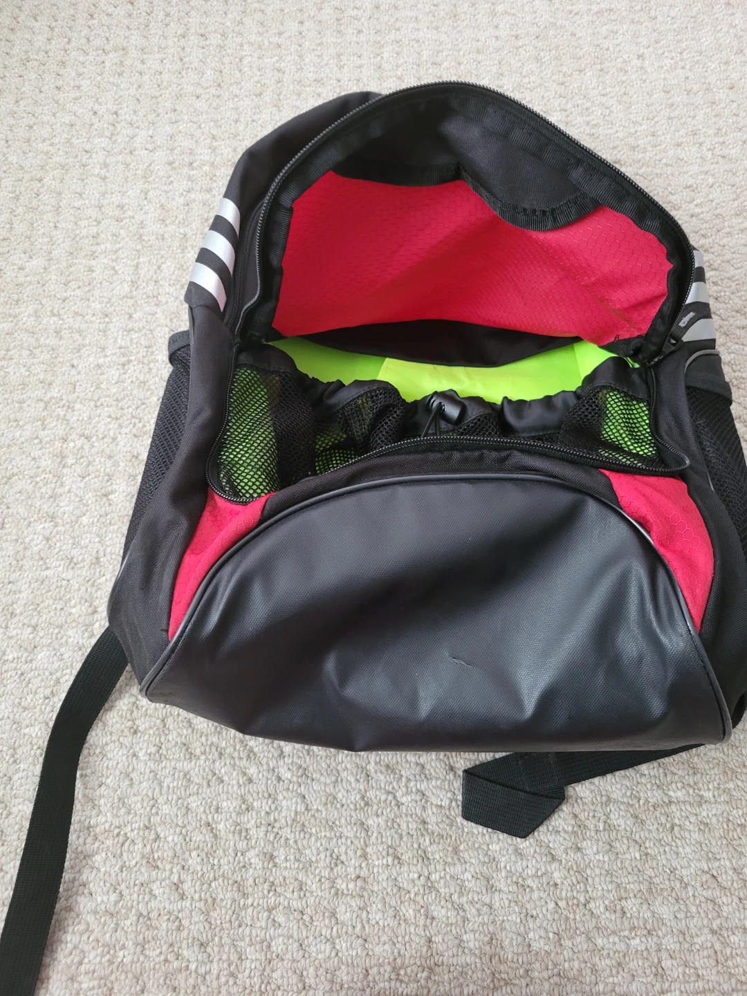 Adidas Backpack - Black & Red - photo 2