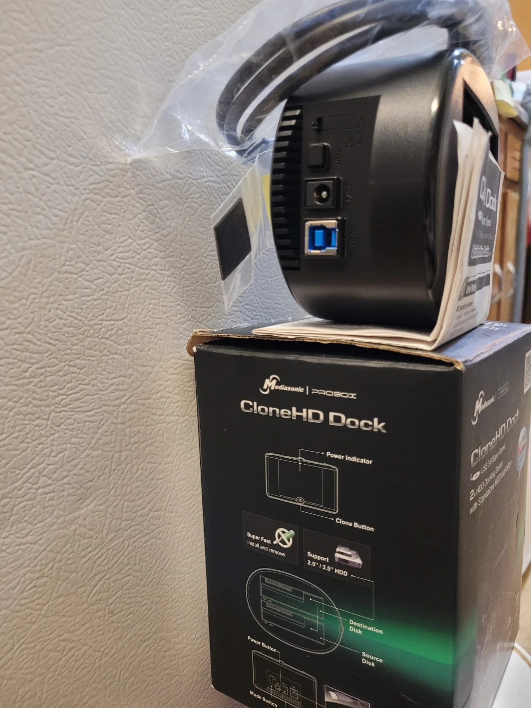 Mediasonic CloneHD Dock HUR2-SU3 - photo 5