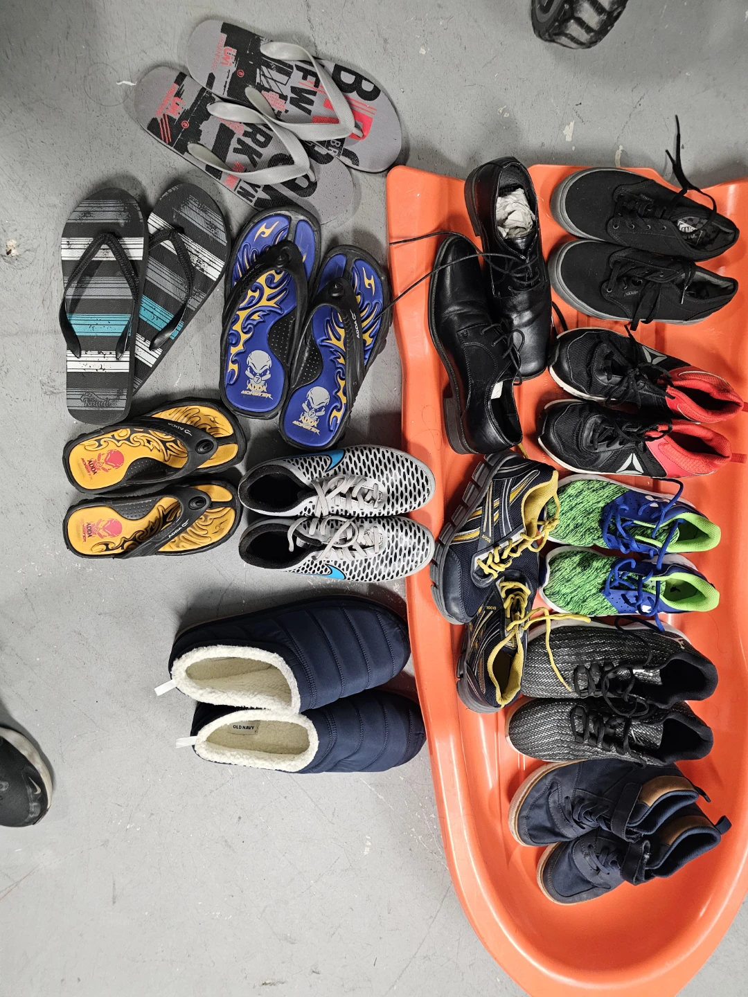 Assorted Shoes - Reebok, Vans, Jordan, Under Armour