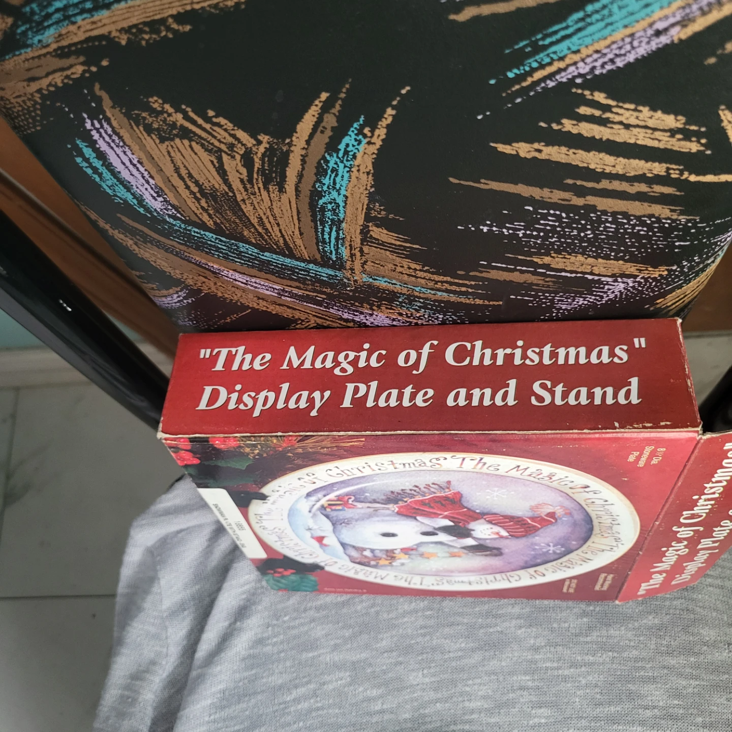 "The Magic of Christmas" Display Plate and Stand - photo 5