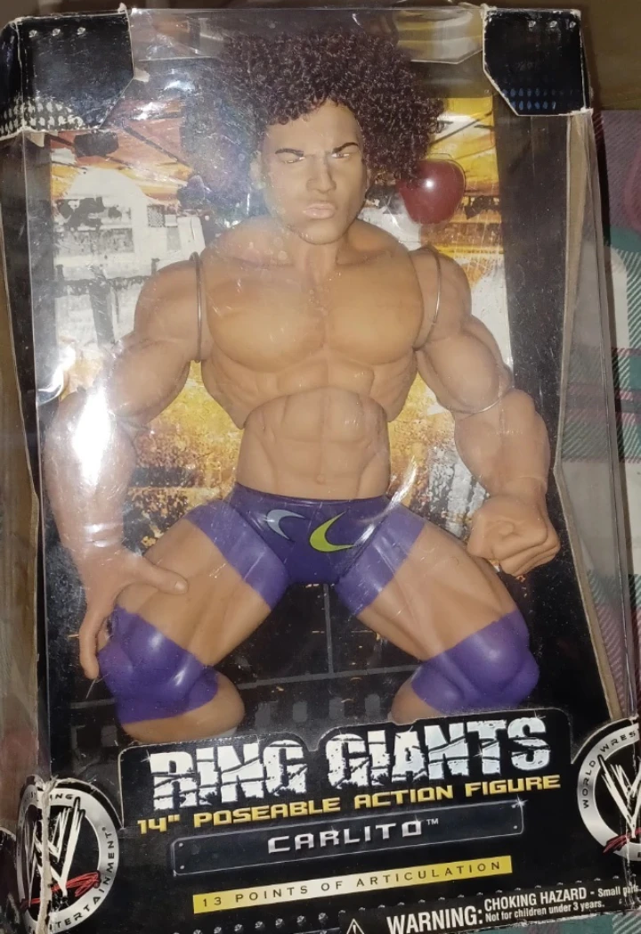 Jakks Pacific Ring Giants Carlito 14" Poseable Action Figure - photo 3