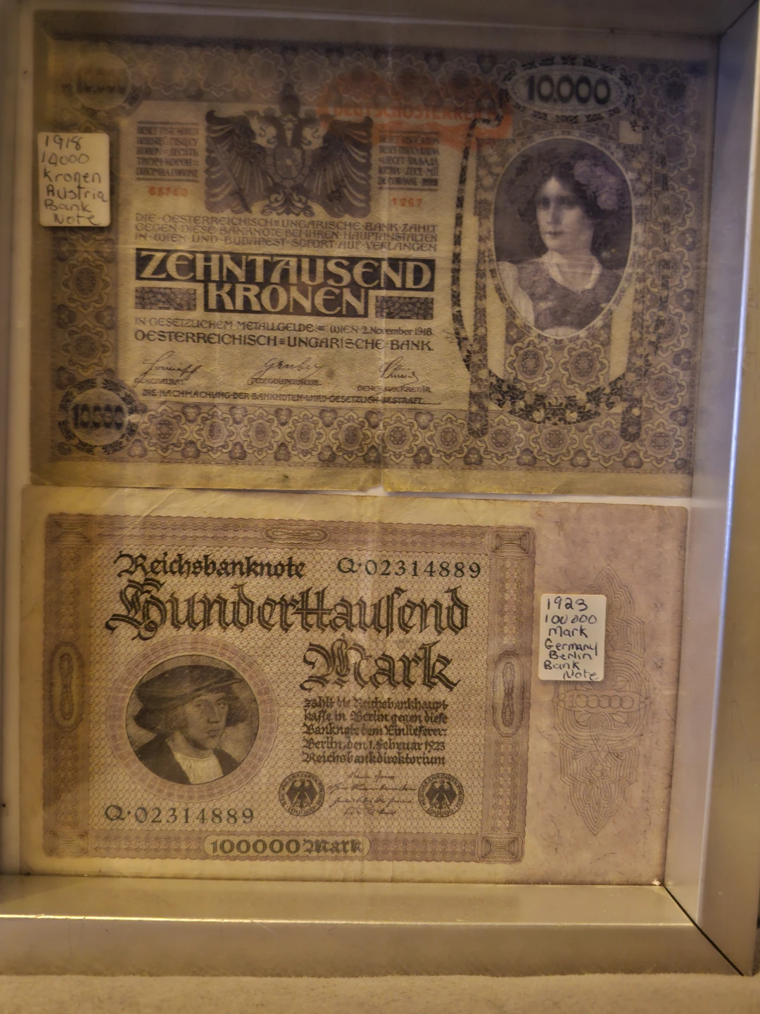 Austro-Hungarian 10,000 Kronen Bank Note