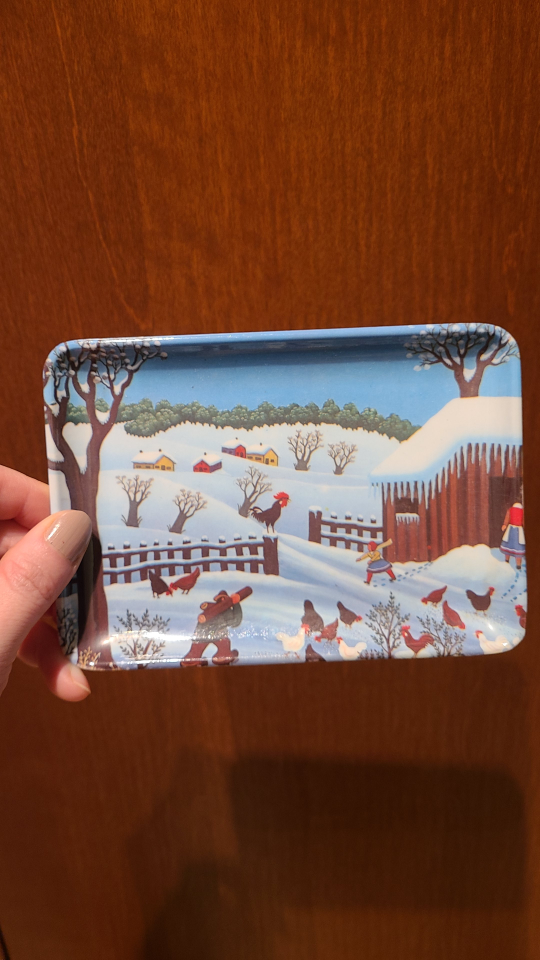 Vintage Tea Trays $2 each or $10 for all 6 trays - photo 3