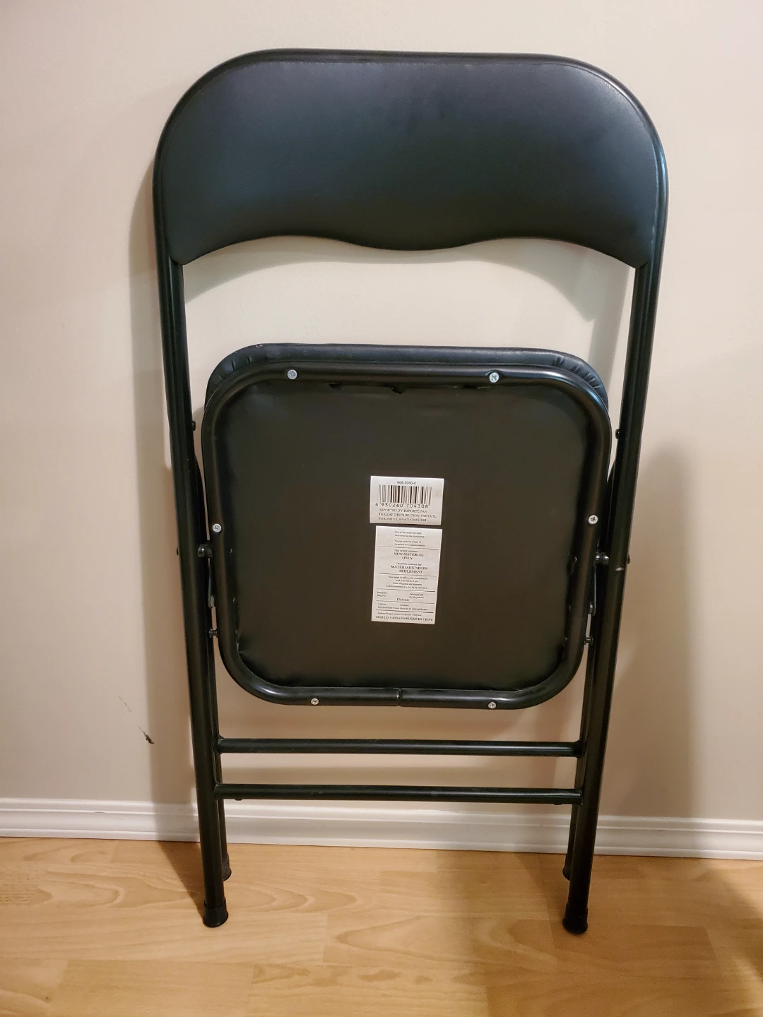 Black Folding Chair - photo 3