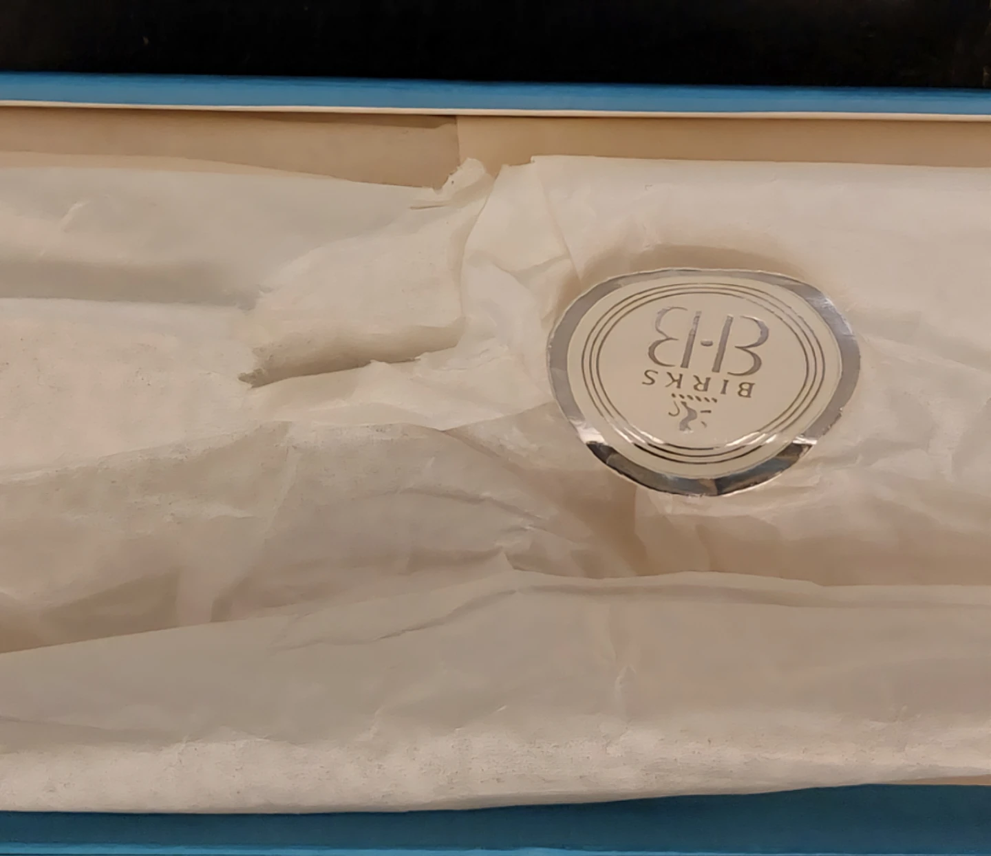 Birks Sterling Silver  Mother of Pearl Cake Knife - photo 3