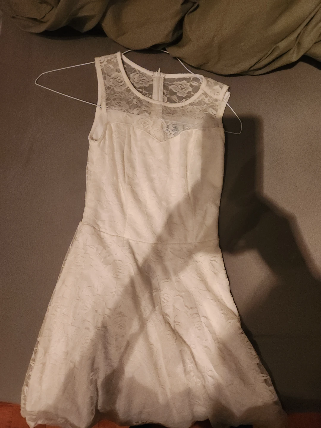 White Lace Dress for teens