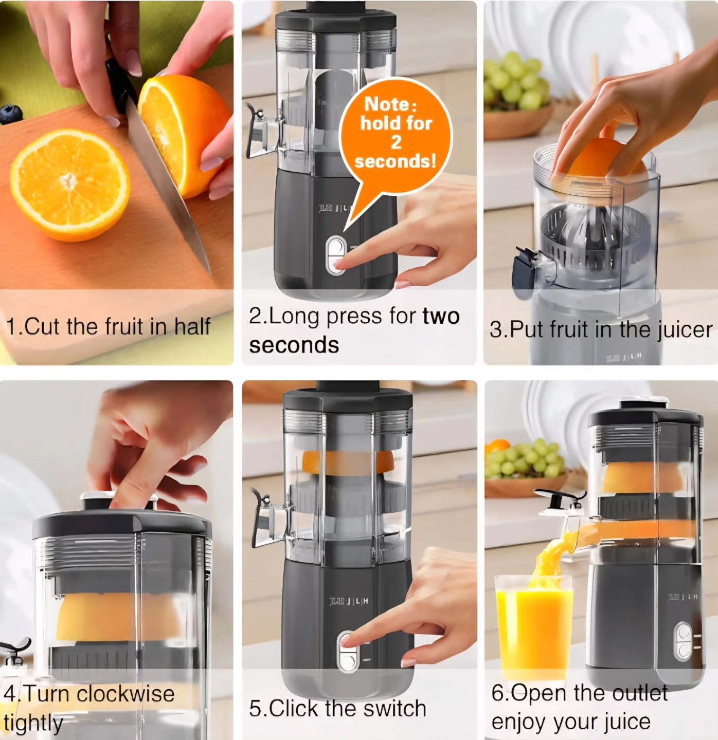 Hands-Free Citrus Juicer Machine. - photo 4