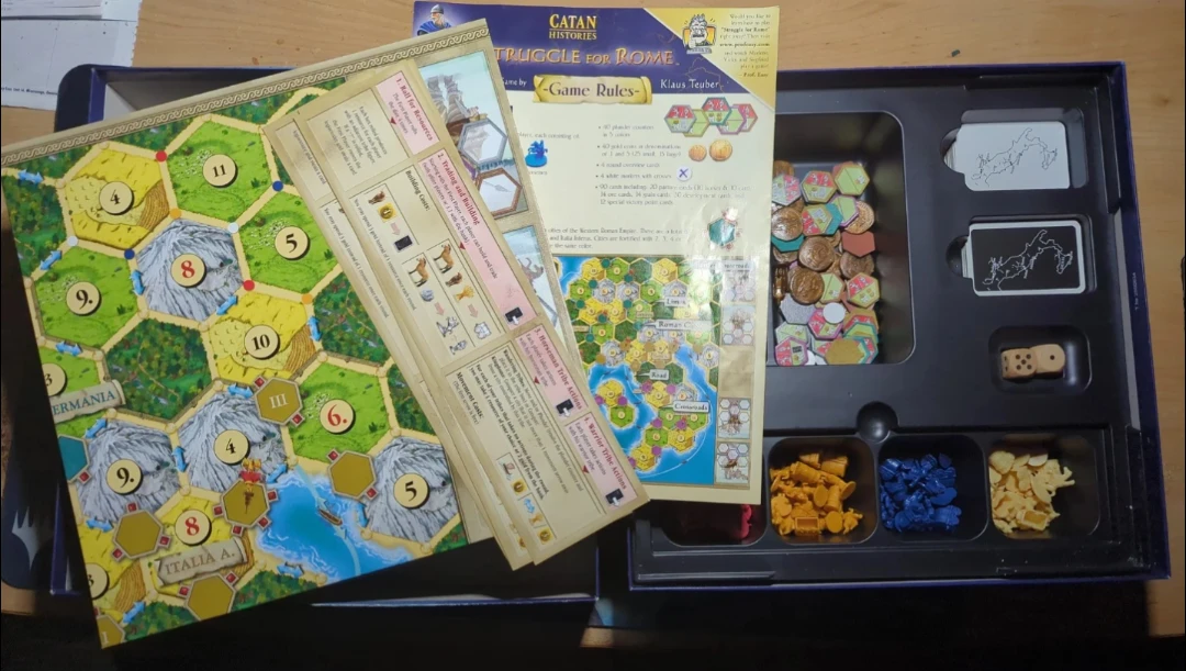 Catan Histories: Struggle for Rome Board Game - photo 2