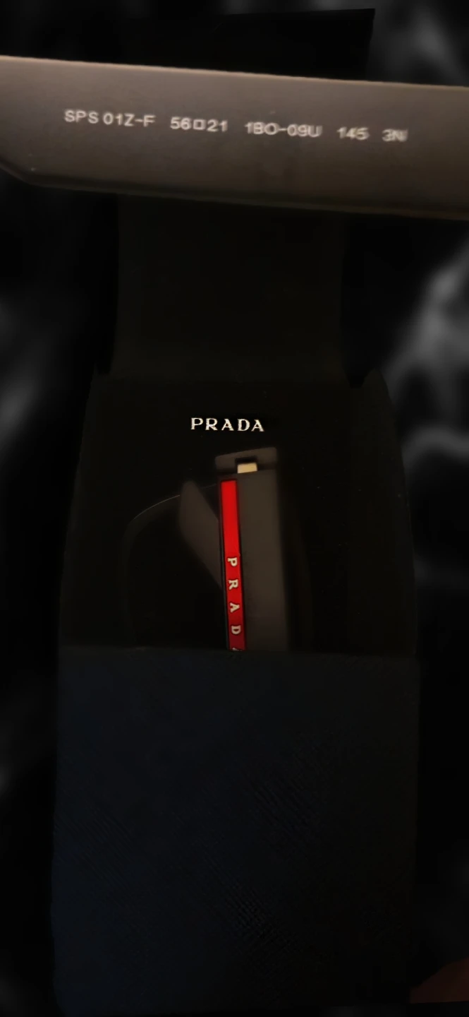 Prada Linea Rossa PS 01ZS XXL Sunglasses - Matte Black