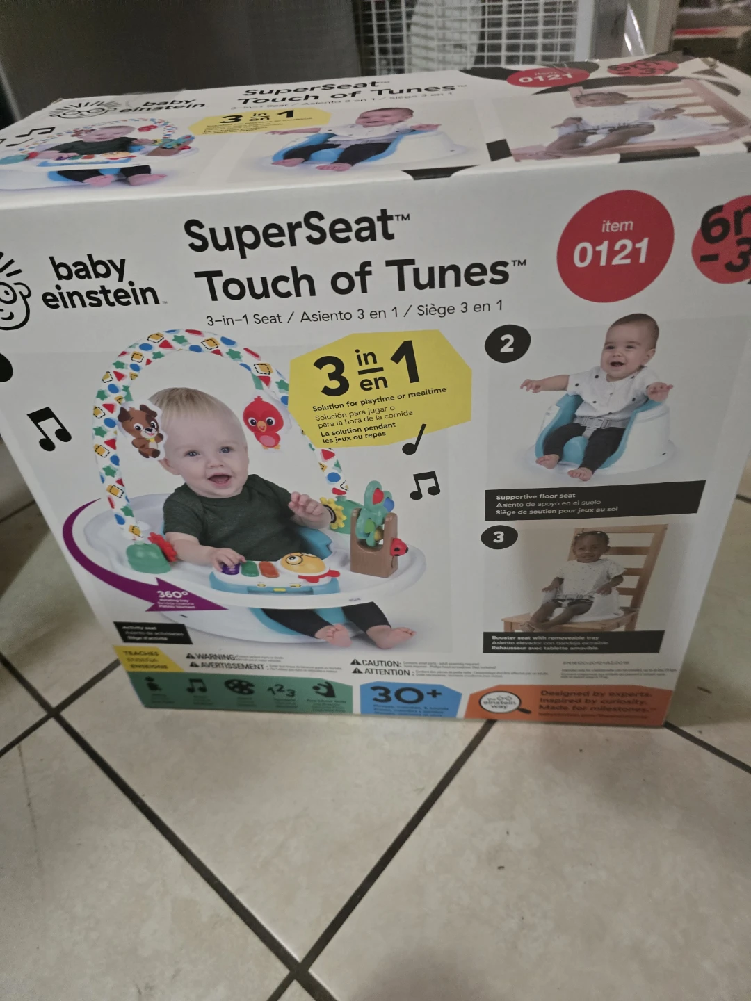 Baby Einstein SuperSeat Touch of Tunes 3-in-1