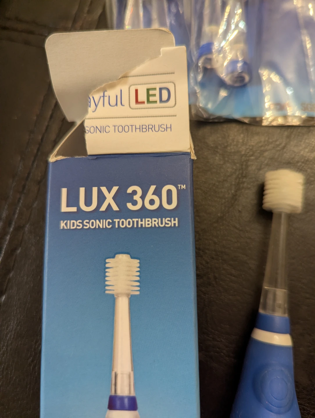 Lux 360 Kids Sonic Toothbrush with Extra Refills - photo 2