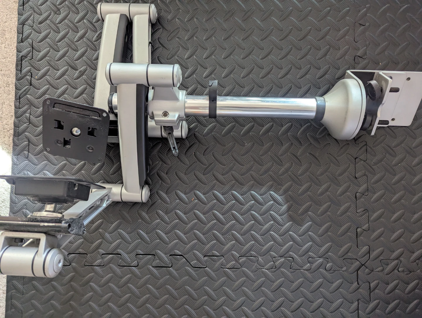 Silver Monitor Arm