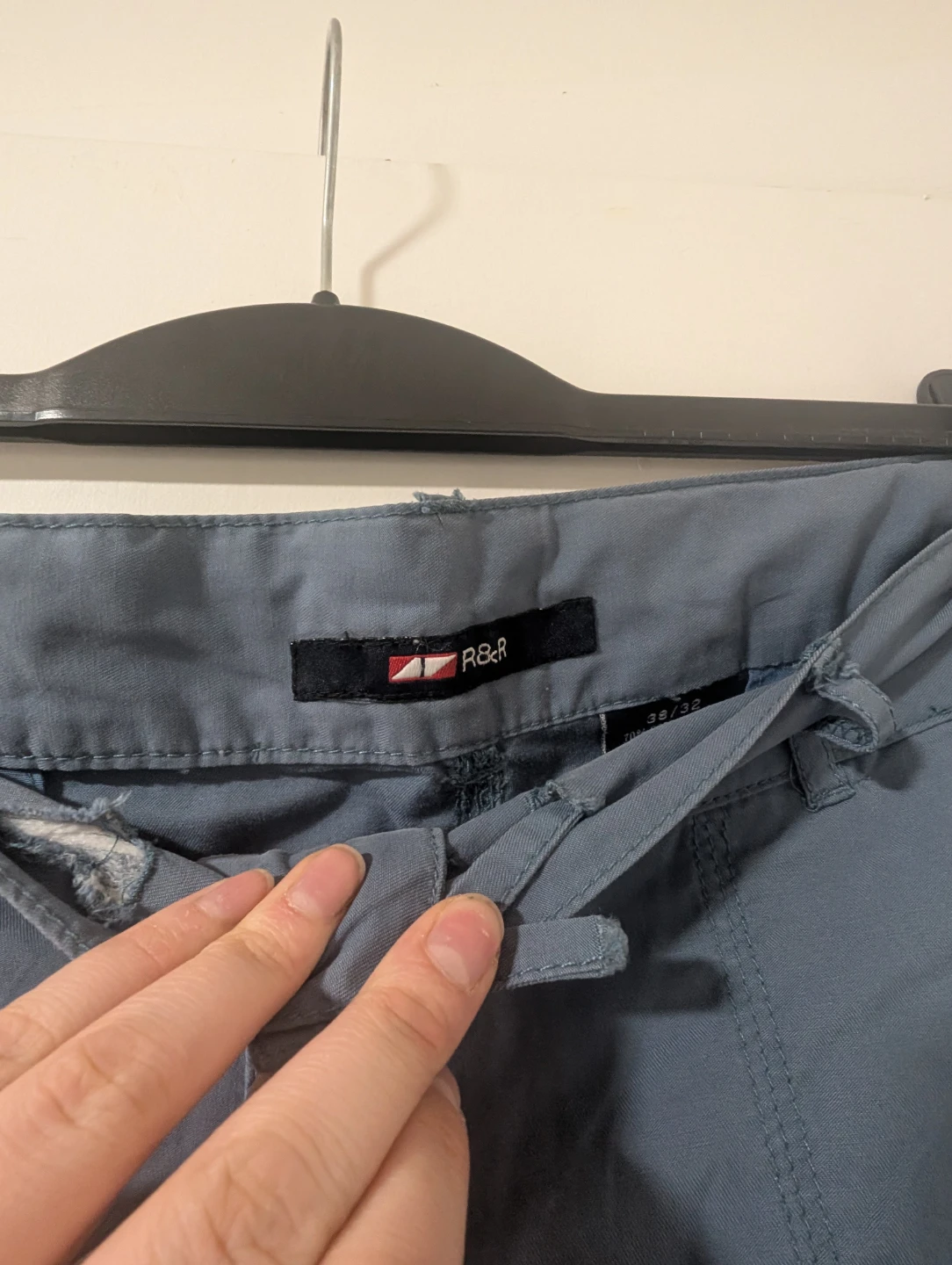 R&R Blue Pants Size 38/32 - photo 2