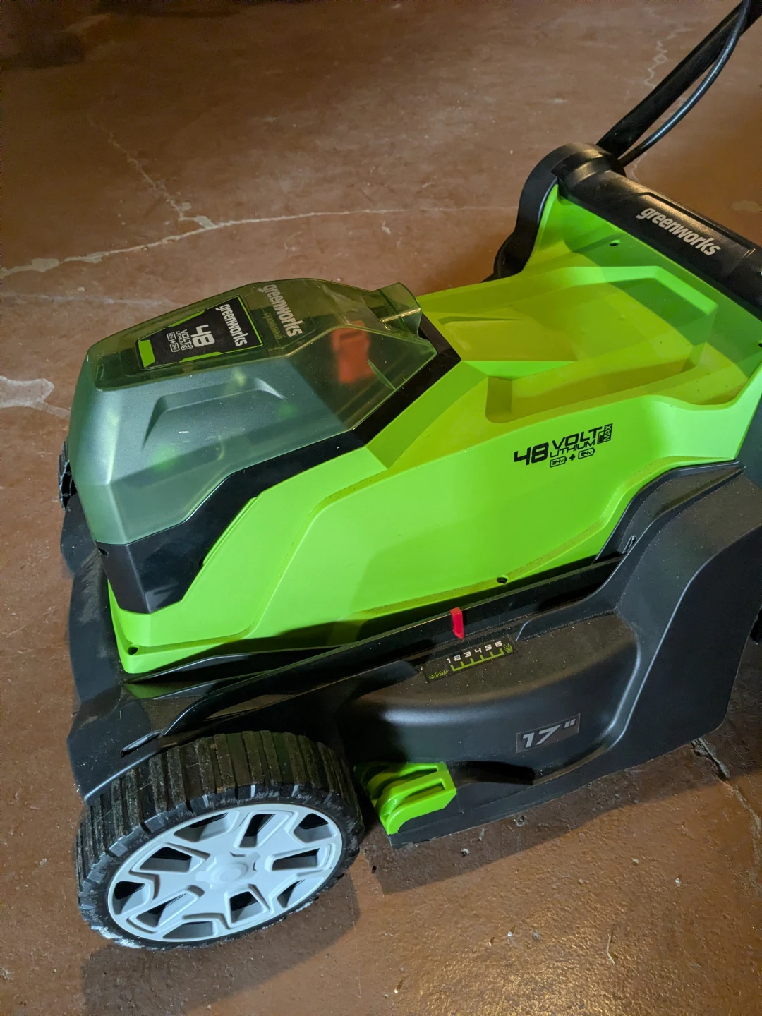 Greenworks 48V 17" Cordless Lawn Mower - photo 4