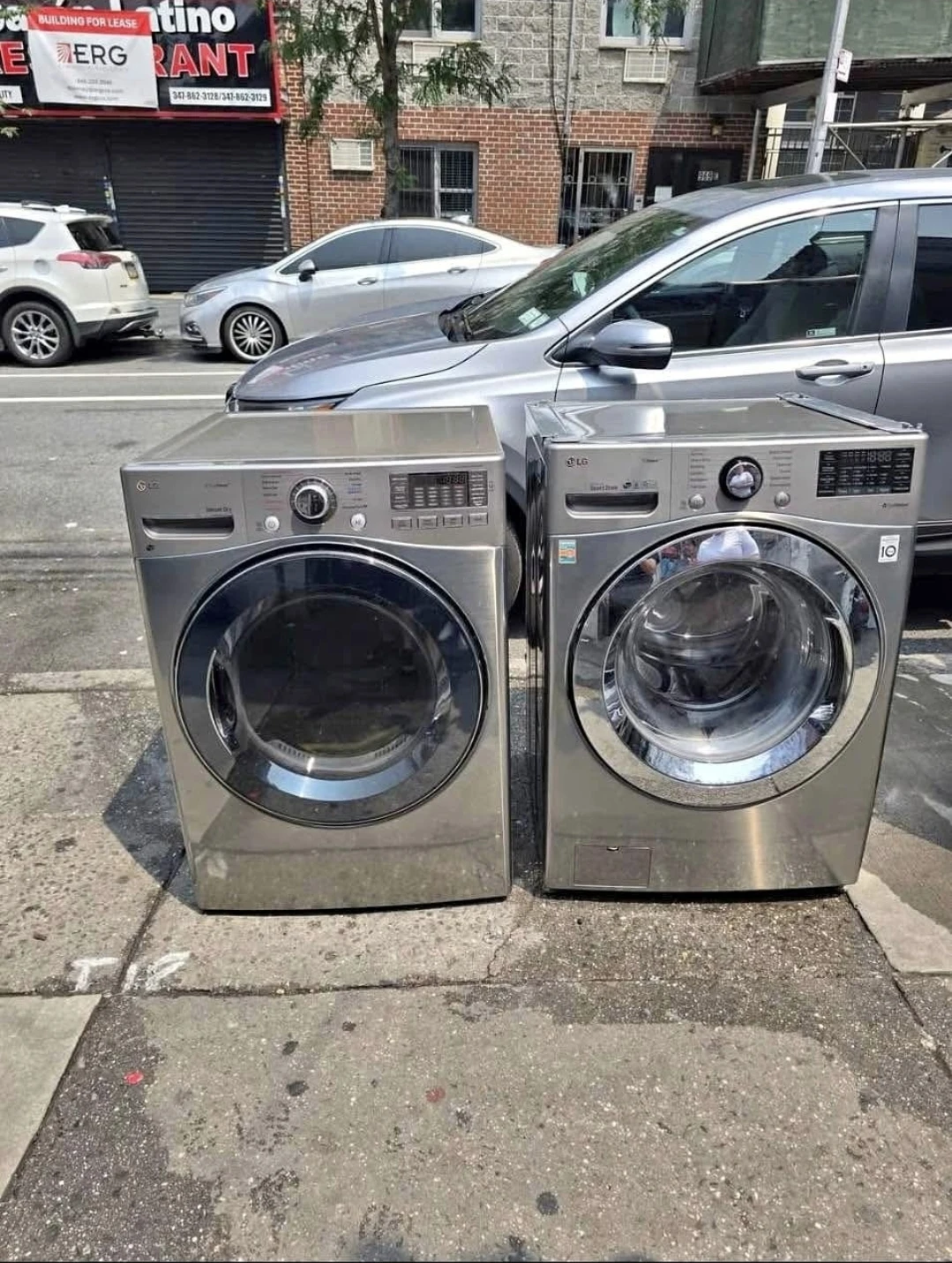 LG Front Load Washer and Dryer Set