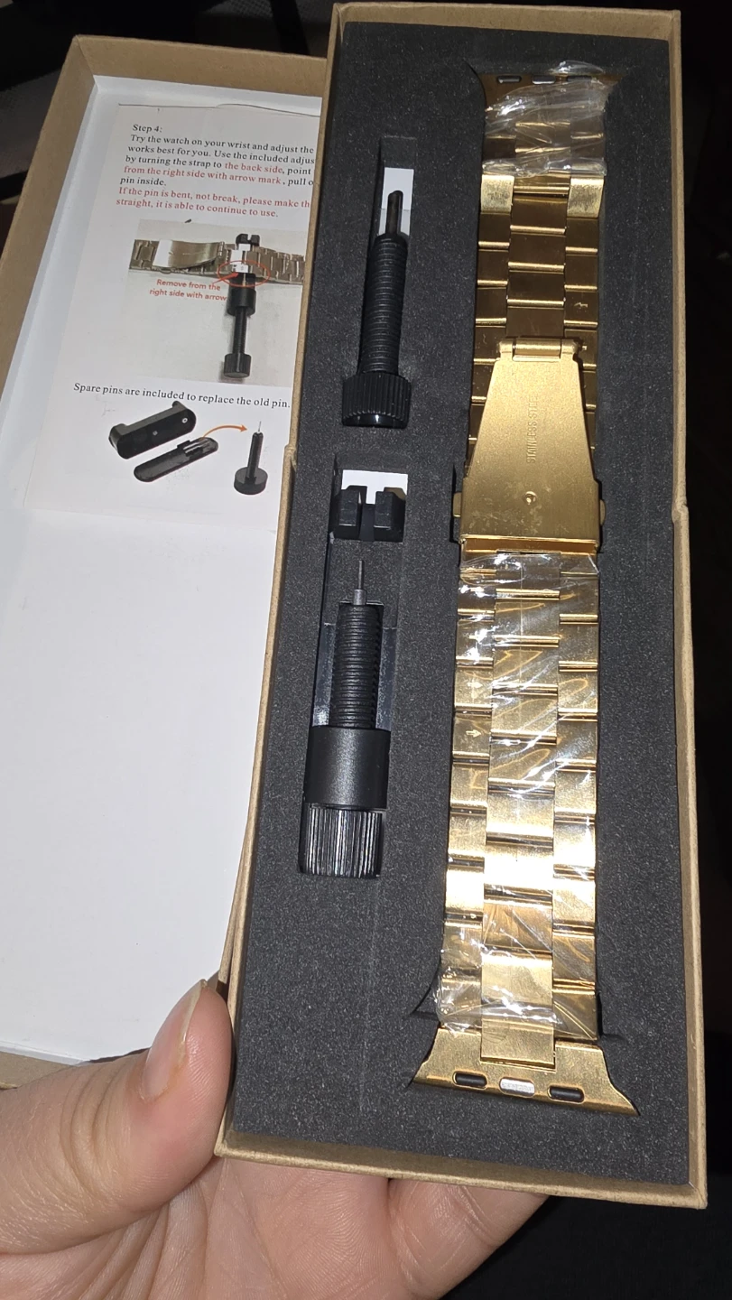 Libra Gemini Gold Watch Band 38/40/41mm