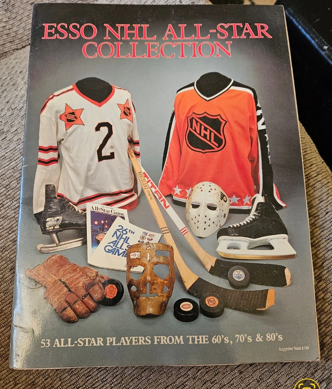 1988-89 Esso NHL All-Star Collection Book