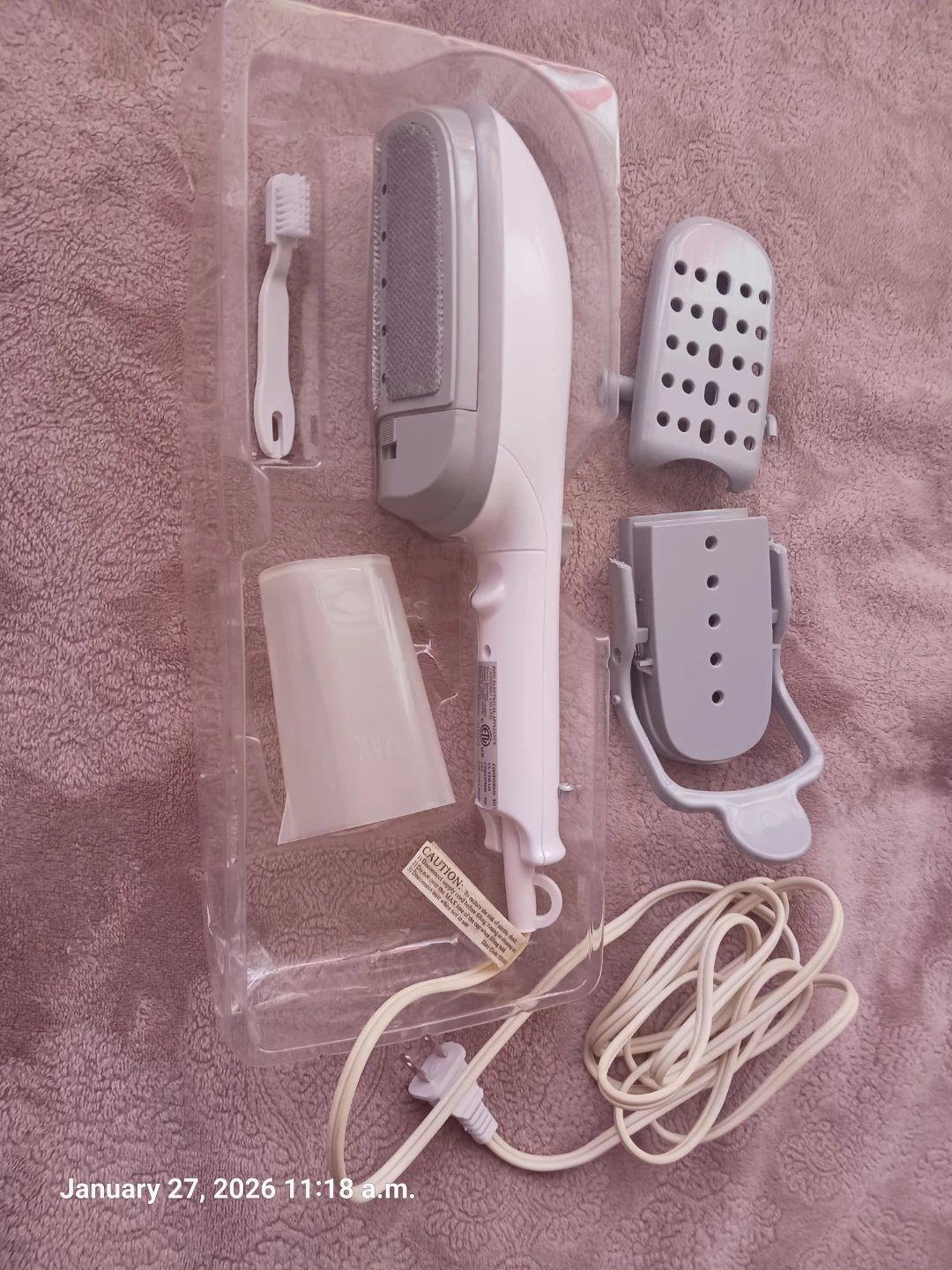 SteamBuddy Portable Handheld Steamer with Accessories