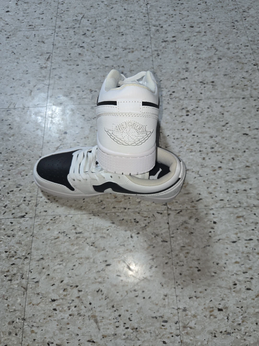 Nike Air Jordan 1 Low Black White - photo 4