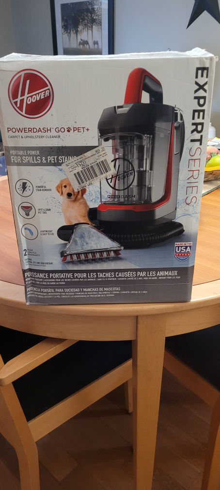 Hoover PowerDash Go Pet+ Carpet Cleaner
