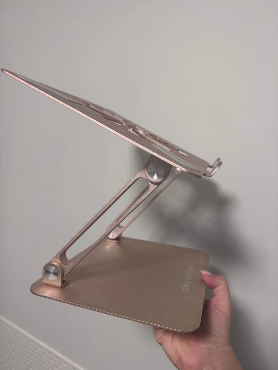 Rose Gold Laptop Stand - photo 3