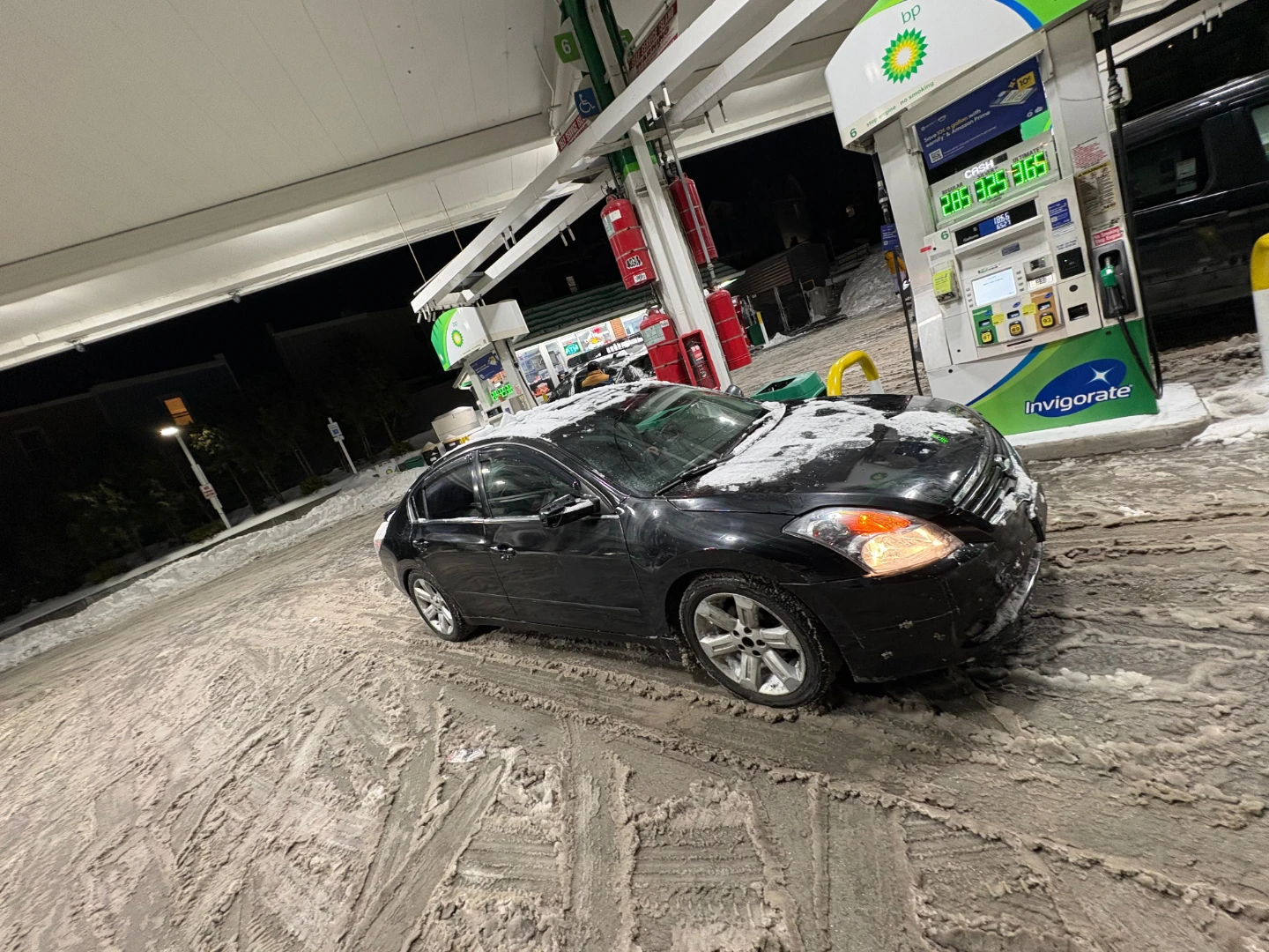 Black Nissan Altima Sedan 2008
