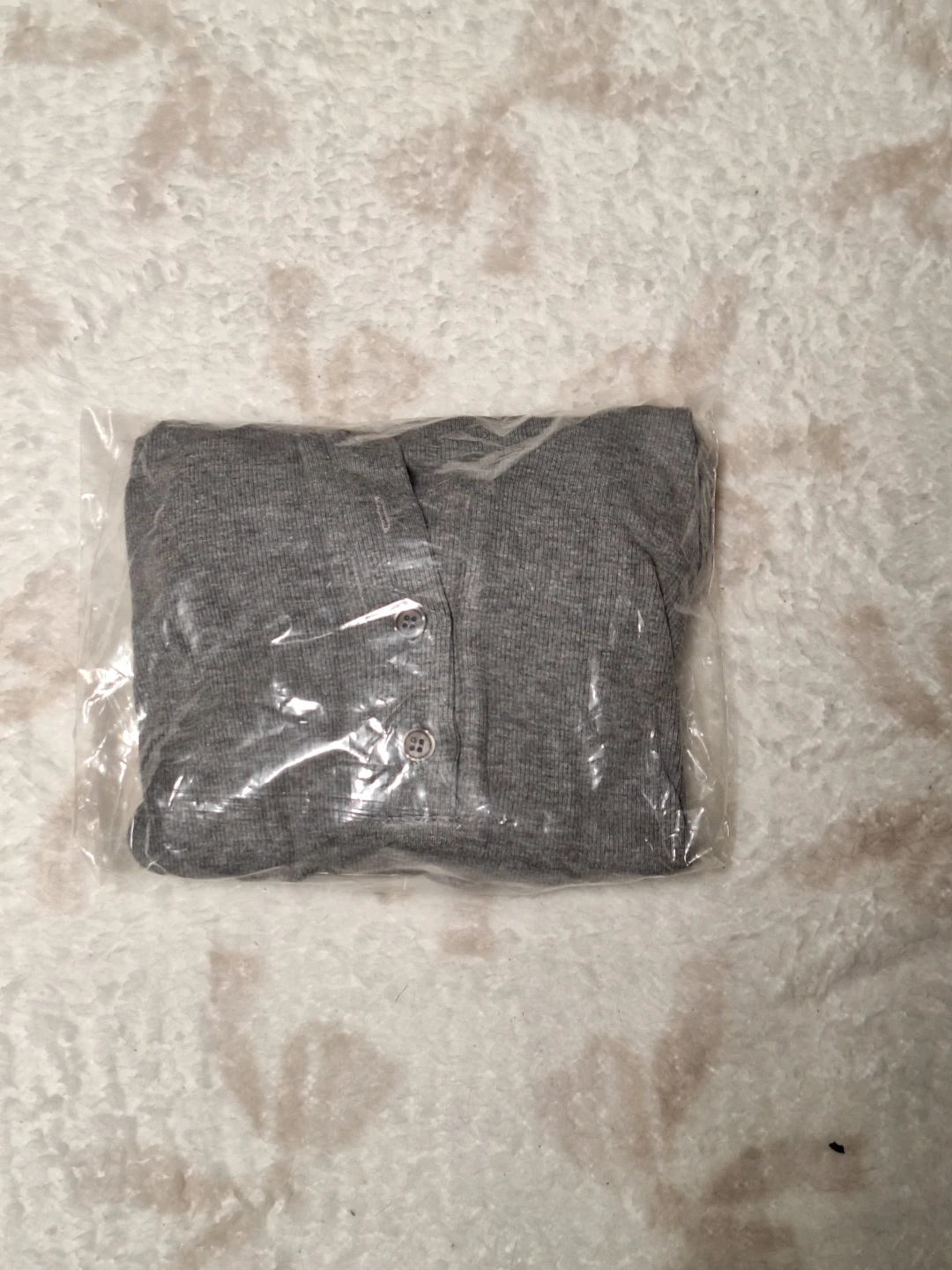 Grey Henley top - photo 3