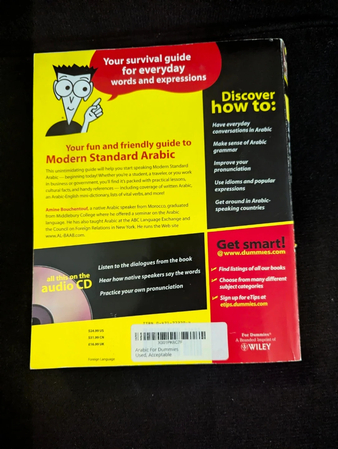 Arabic for Dummies Book with CD - photo 2