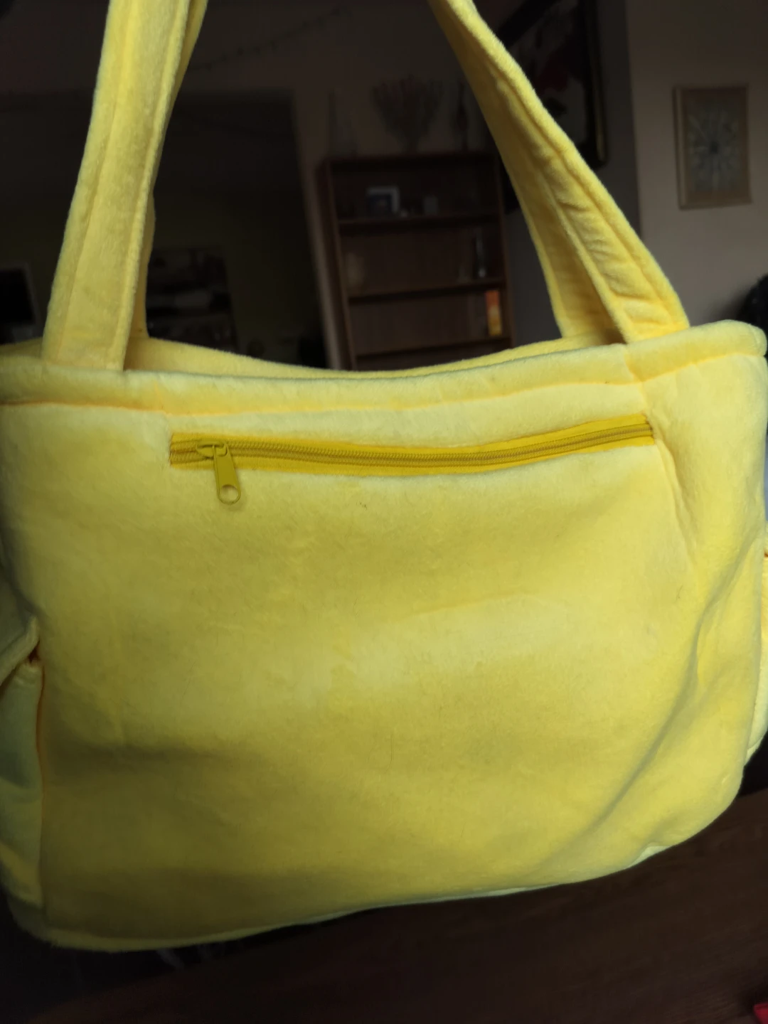 Yellow Spongebob Plush Tote Bag - photo 2