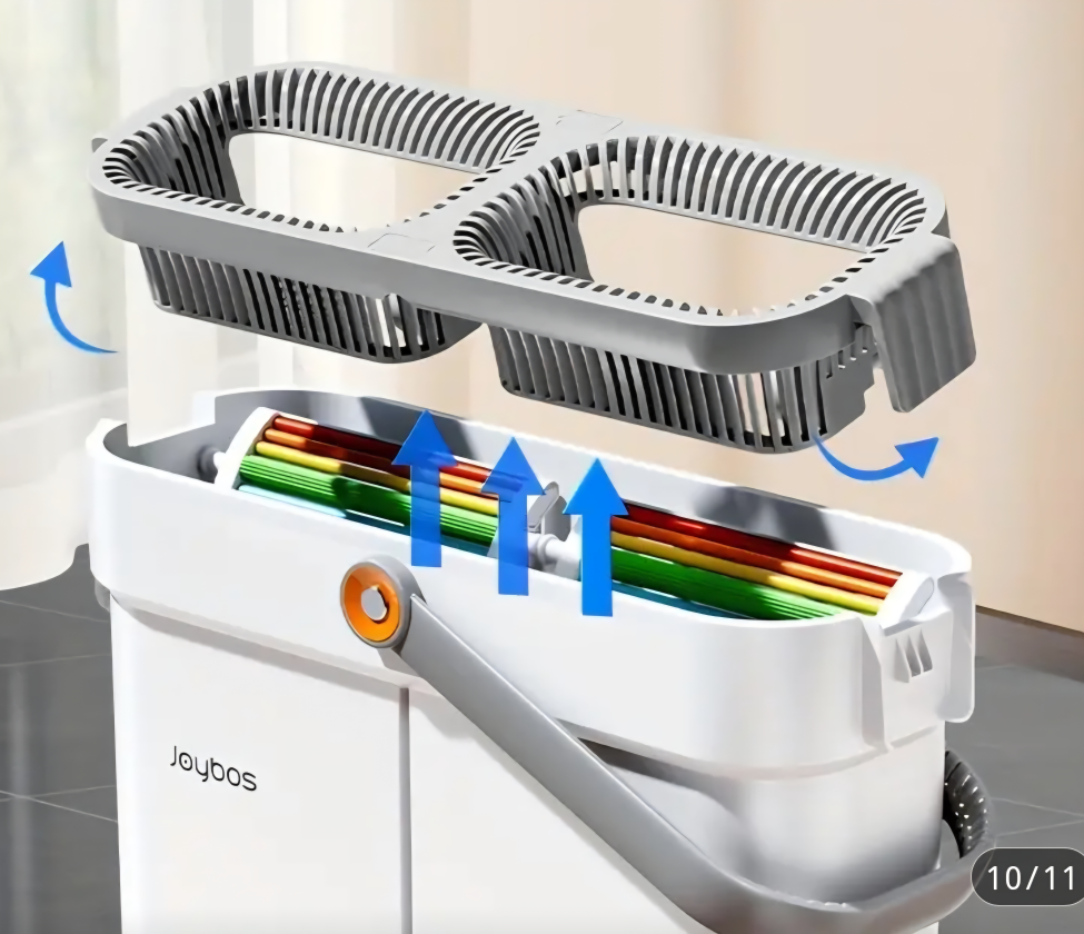 Joybos Mop Bucket Set with 2 Mops - photo 4