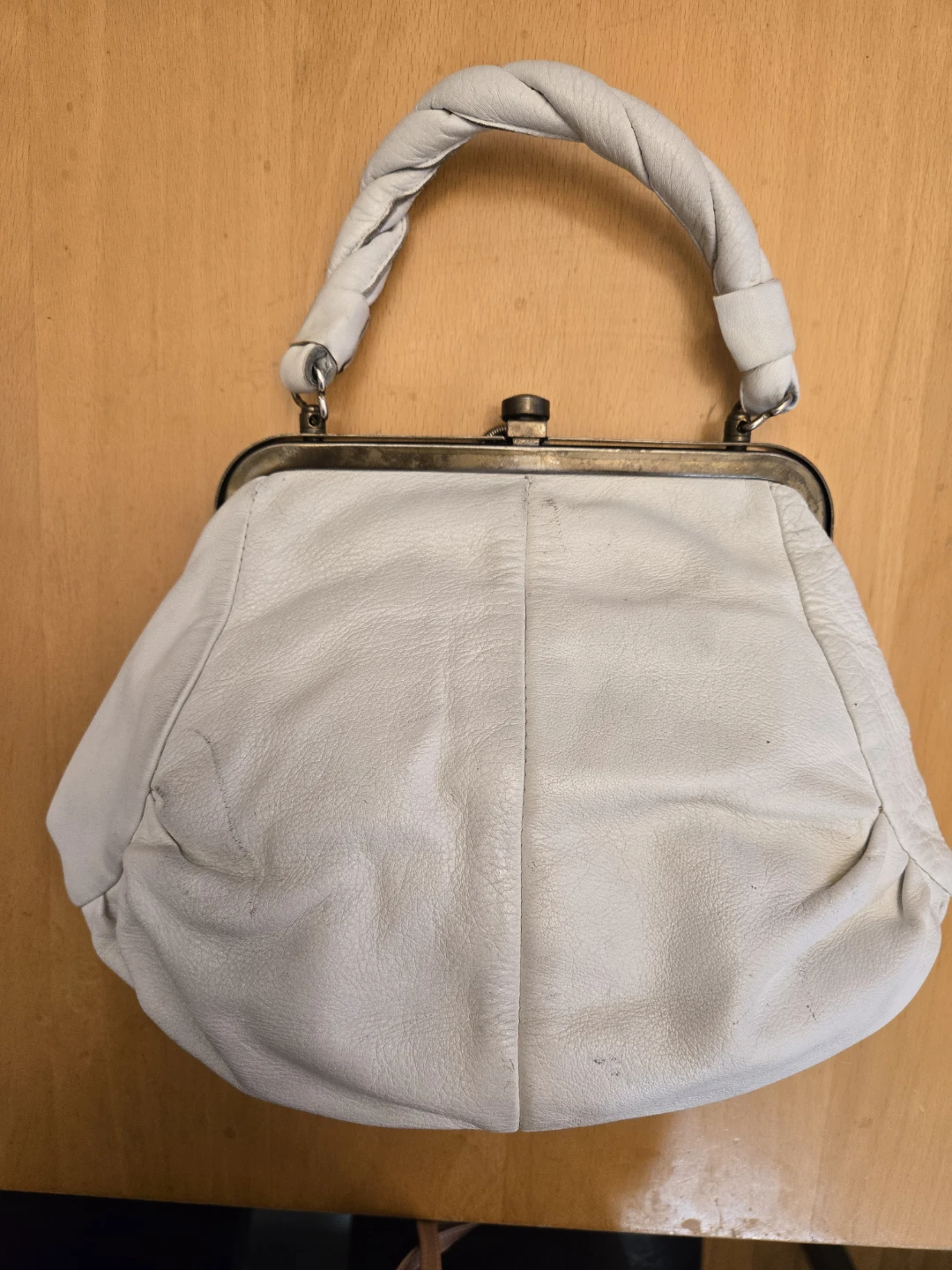 Giudi White Leather Handbag - photo 3