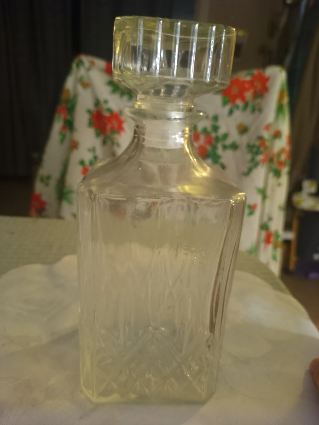 Clear Glass Decanter