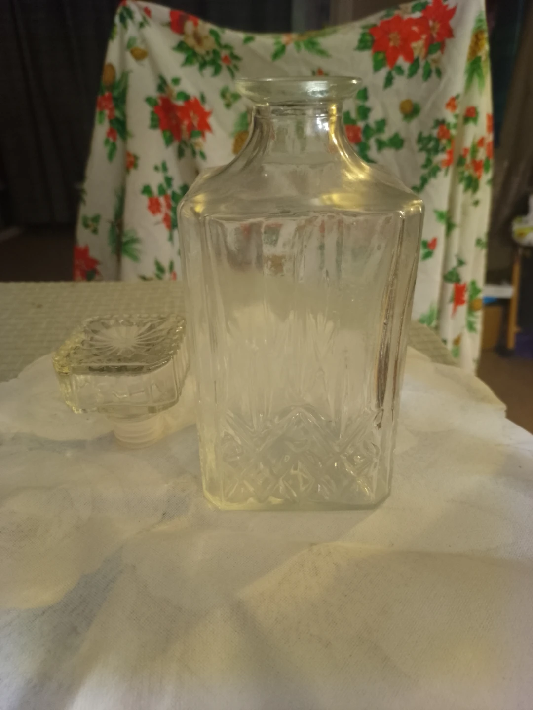 Clear Glass Decanter - photo 2