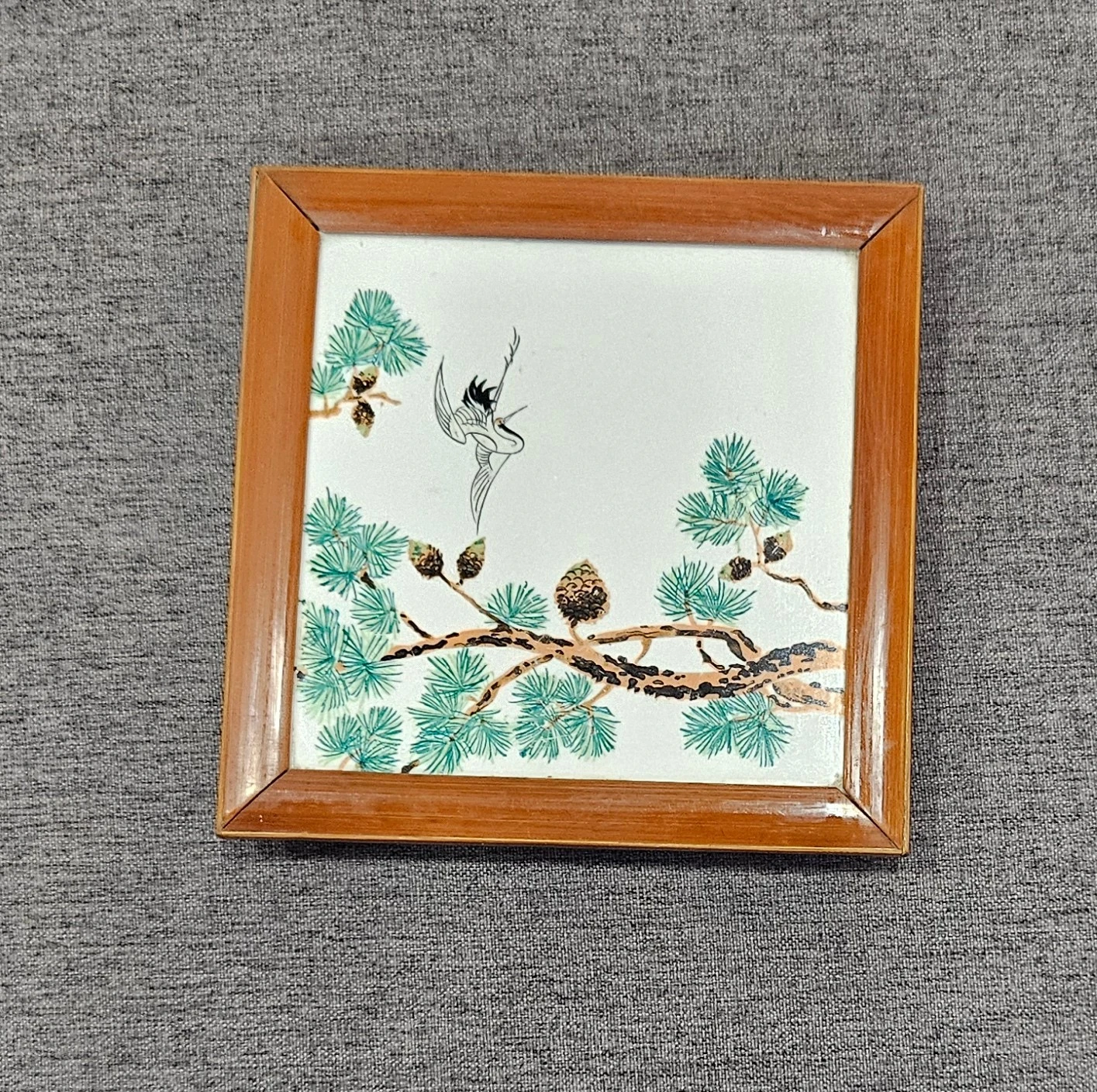 Vintage Japanese Style Tile Art