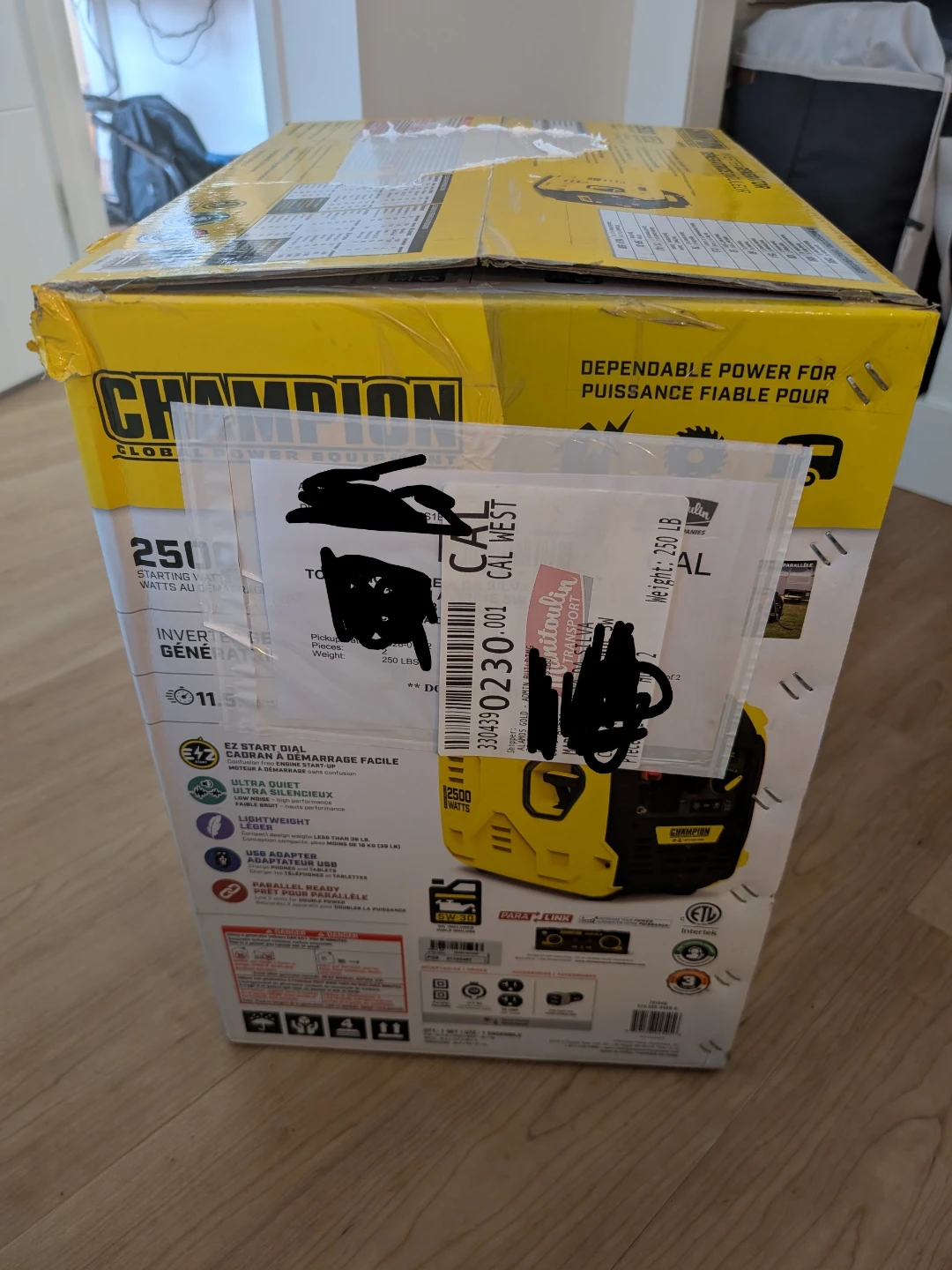 Champion 2500 Watt Inverter Generator - photo 2