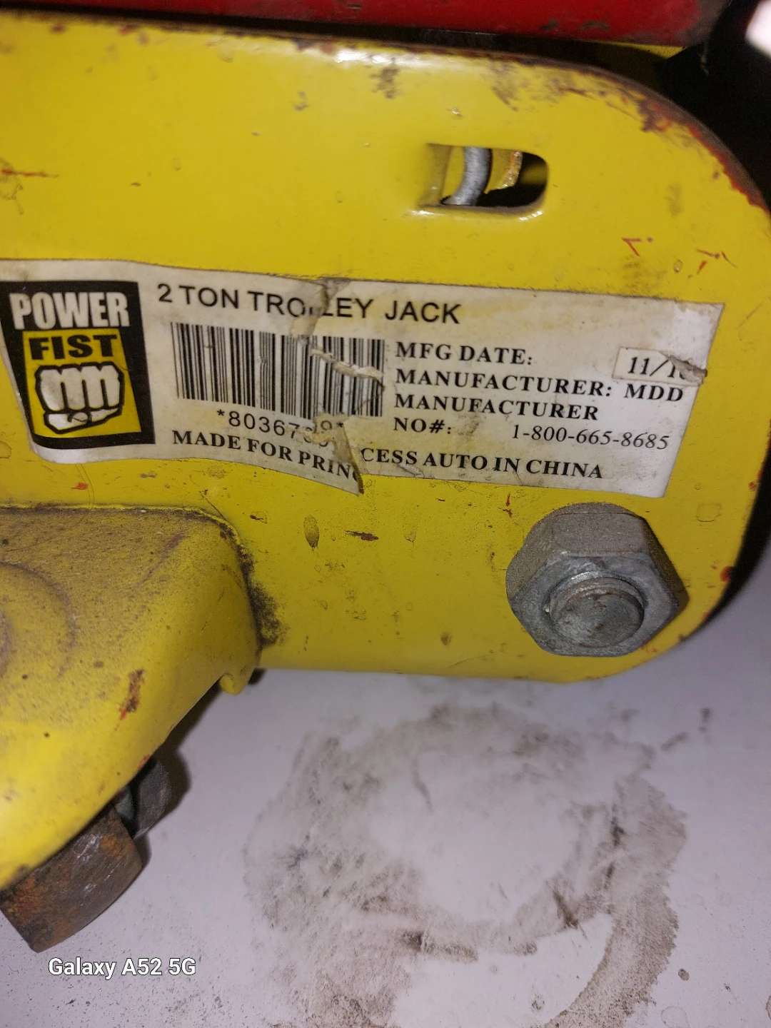 Power Fist 2 Ton Trolley Jack - photo 3